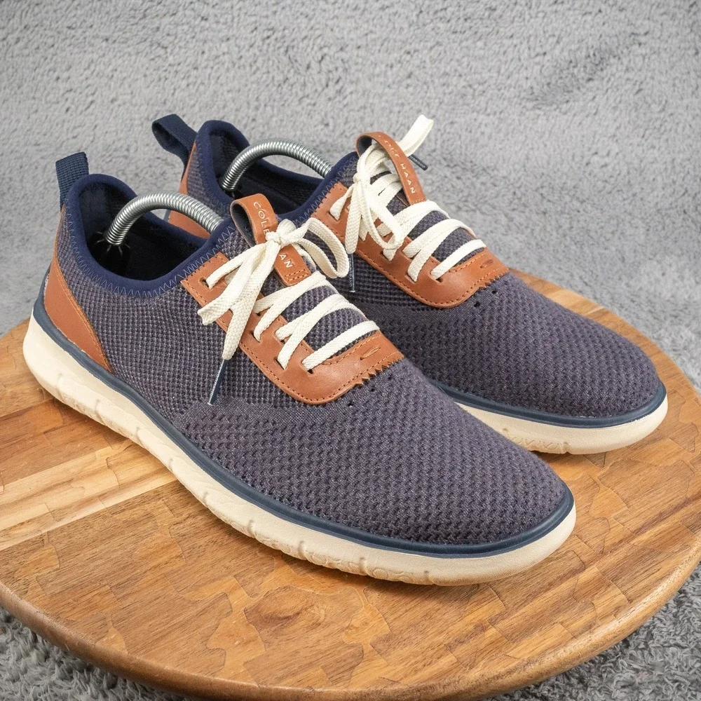 Cole Haan Men's‎ Generation Zerogrand Stitchlite Sneakers 10.5 Blue